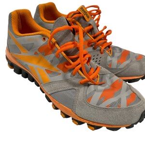 Reebok Gray and Orange Trail Running Shoes
